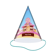 Party Supplies Birthday Hat | Candyland Theme